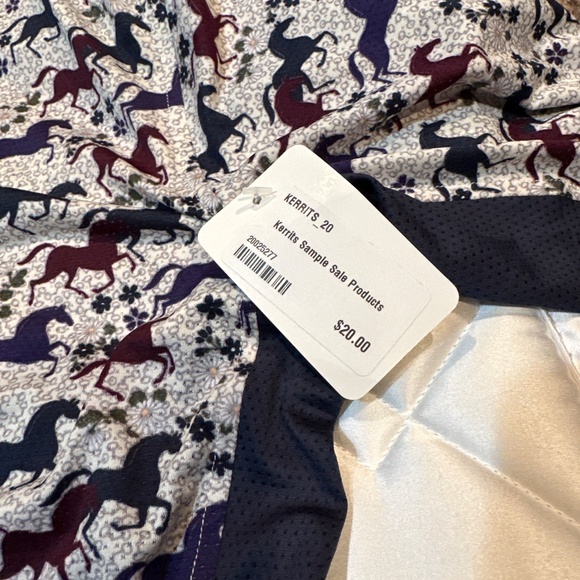 Women's Kerrits multi colored half zip top - Picture 3 of 3